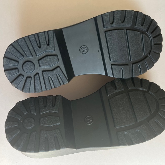 Wild Fable Black Platform Loafers Sz 8.5 - Picture 6 of 6